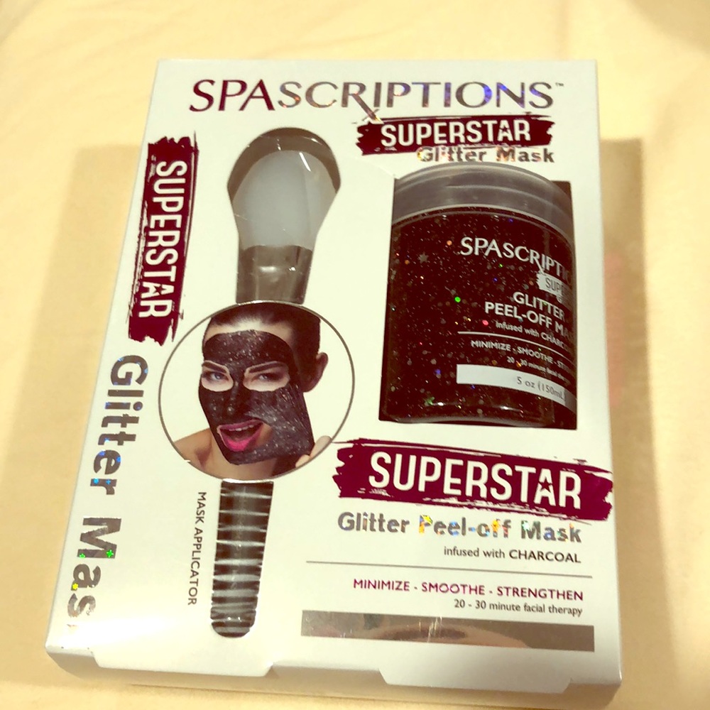 Spascriptions super star glitter mask